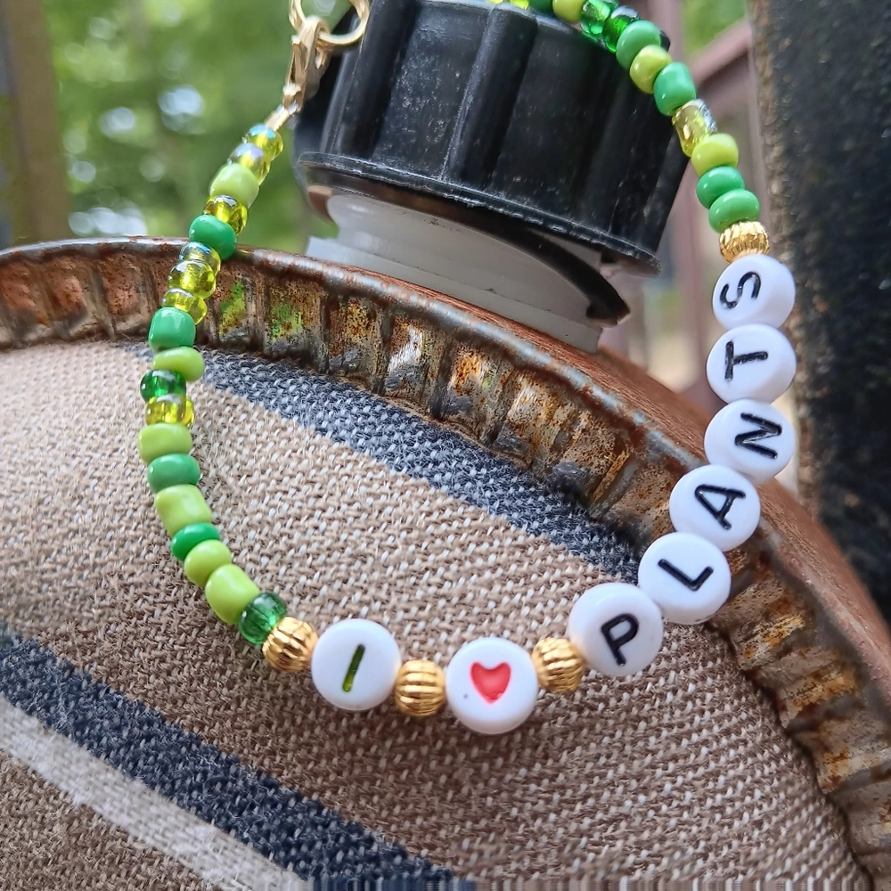 I love plants Handmade Bracelet - Picture 2 of 7